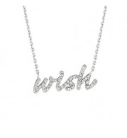 Jewelmi Custom 14k White Gold Diamond Necklace