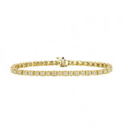 Jewelmi Custom 14k Yellow Gold Diamond Bracelet