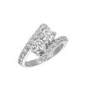 Jewelmi Custom 14k White Gold Diamond Ring
