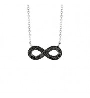 Jewelmi Custom 14k White Gold Diamond Necklace