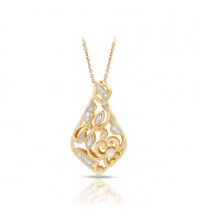 Belle Etoile Yellow Empress Pendant
