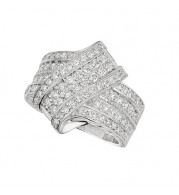 Jewelmi Custom 14k White Gold Diamond Ring