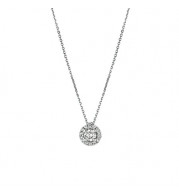 Jewelmi Custom 14k White Gold Diamond Necklace