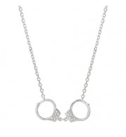 Jewelmi Custom 14k White Gold Diamond Necklace