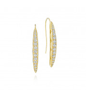 Tacori 18k Yellow Gold The Ivy Lane Diamond Drop Earring - SE201Y