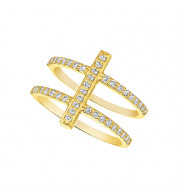 Jewelmi Custom 14k Yellow Gold Diamond Ring