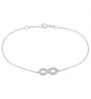 Jewelmi Custom 14k White Gold Diamond Bracelet