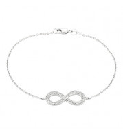 Jewelmi Custom 14k White Gold Diamond Bracelet