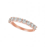 Jewelmi Custom 14k Rose Gold Diamond Ring