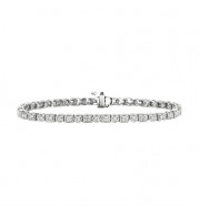 Jewelmi Custom 14k White Gold Diamond Bracelet