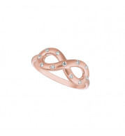 Jewelmi Custom 14k Rose Gold Diamond Ring