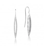 Tacori Sterling Silver The Ivy Lane Diamond Drop Earring - SE218