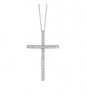 Jewelmi Custom 14k White Gold Diamond Necklace