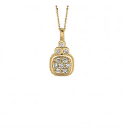Jewelmi Custom 14k Yellow Gold Diamond Necklace