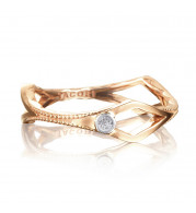 Tacori 18k Rose Gold The Ivy Lane Men's Ring - SR206P