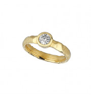 Jewelmi Custom 14k Yellow Gold Diamond Ring