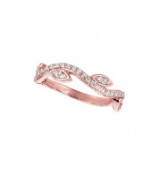 Jewelmi Custom 14k Rose Gold Diamond Ring