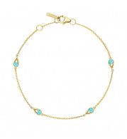 Tacori 14k Yellow Gold Petite Gemstones Women's Bracelet - SB23248FY