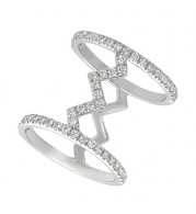 Jewelmi Custom 14k White Gold Diamond Ring