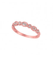 Jewelmi Custom 14k Rose Gold Diamond Ring