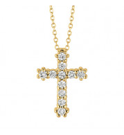 Jewelmi Custom 14k Yellow Gold Diamond Necklace