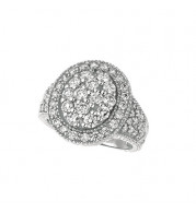 Jewelmi Custom 14k White Gold Diamond Ring