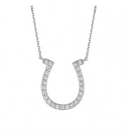 Jewelmi Custom 14k White Gold Diamond Necklace