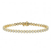 Jewelmi Custom 14k Yellow Gold Diamond Bracelet