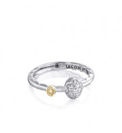Tacori Sterling Silver Sonoma Mist Diamond Men's Ring - SR210
