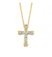 Jewelmi Custom 14k Yellow Gold Diamond Necklace