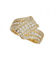 Jewelmi Custom 14k Yellow Gold Diamond Ring