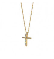 Jewelmi Custom 14k Yellow Gold Diamond Necklace