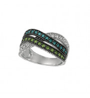 Jewelmi Custom 14k White Gold Diamond Ring