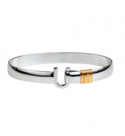 Caribbean Hook White Titanium  Hook Bracelet