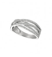 Jewelmi Custom 14k White Gold Diamond Ring
