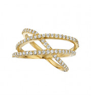 Jewelmi Custom 14k Yellow Gold Diamond Ring
