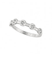 Jewelmi Custom 14k White Gold Diamond Ring