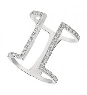 Jewelmi Custom 14k White Gold Diamond Ring