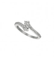 Jewelmi Custom 14k White Gold Diamond Ring