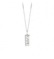 Jewelmi Custom 14k White Gold Diamond Necklace