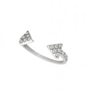 Jewelmi Custom 14k White Gold Diamond Ring