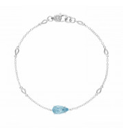 Tacori Sterling Silver Horizon Shine Gemstone Women's Bracelet - SB22602