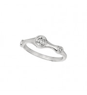 Jewelmi Custom 14k White Gold Diamond Ring