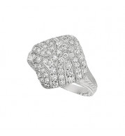 Jewelmi Custom 14k White Gold Diamond Ring