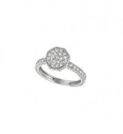 Jewelmi Custom 14k White Gold Diamond Ring