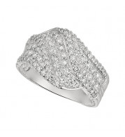 Jewelmi Custom 14k White Gold Diamond Ring