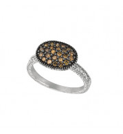 Jewelmi Custom 14k White Gold Diamond Ring