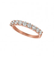Jewelmi Custom 14k Rose Gold Diamond Ring