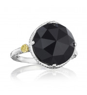 Tacori Sterling Silver Gemma Bloom Gemstone Men's Ring - SR22519