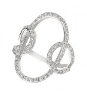 Jewelmi Custom 14k White Gold Diamond Ring